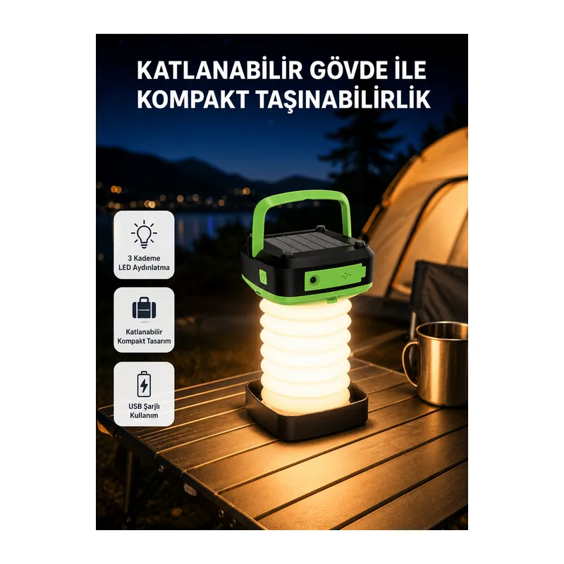 Akıllı Dokunmatik LED Masa Lambası – 3 Kademeli Parlaklık Ayarı, Göz Dostu ve Şarjlı Tasarım