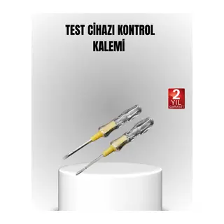 Neon Işıklı Elektrik Kontrol Kalemi