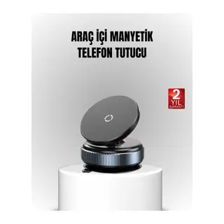 Vakum Adsorpsiyonlu Manyetik Telefon Tutucu Güçlü N52 360° Evrensel Uyumluluk