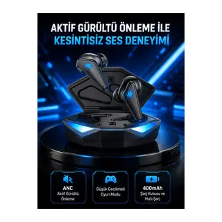 Profesyonel Bluetooth 5.0 Kulaklık – Dokunmatik Kontrol, 3D Surround Ses