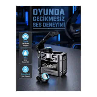 Powerbank Özellikli Bluetooth Kulaklık – Ergonomik, Suya Dayanıklı