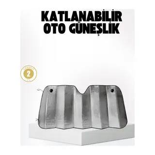 Otomobil Güneşliği – Katlanabilir Tasarım ve Süngerli Isı Yalıtımı