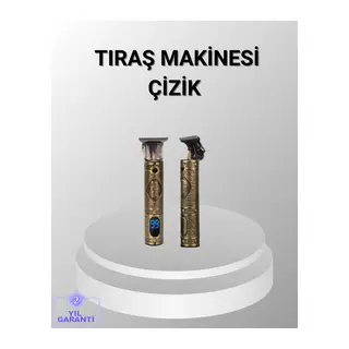 Şarjlı Kablosuz Tıraş Makinesi – 1800 mAh Batarya, Uzun Pil Ömrü, Profesyonel Sessiz Motor