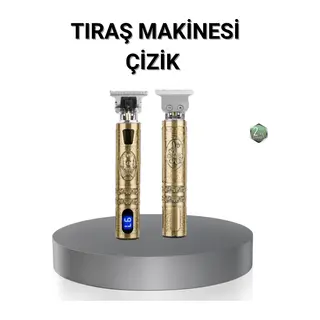 Kablosuz Şarjlı Profesyonel Tıraş Makinesi – 1800 mAh Lityum Pil