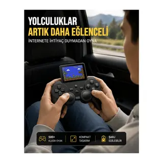 500 Oyun Tek Cihazda! Nostalji ve Eğlence Yanınızda