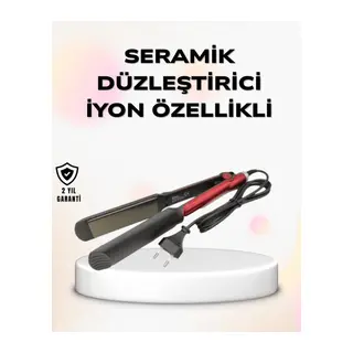 Profesyonel Titanyum Saç Düzleştirici – Ayarlanabilir Isı ve Hızlı Isınma Özellikli