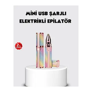 USB Şarjlı Kaş ve Yüz Tüy Alma Cihazı – Taşınabilir ve Acısız Kullanım