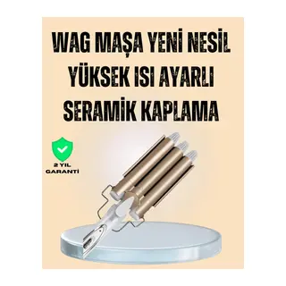 Ayarlanabilir Isılı Bukle Saç Maşası