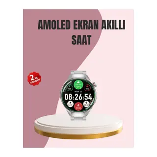 AMOLED Akıllı Saat Gelişmiş Sensörlü – Kadın Sağlığı ve Hatırlatma Özellikli