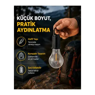 Su Geçirmez Dış Mekan LED Çadır Işığı