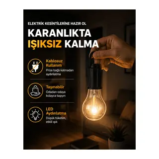 Dış Mekan Kullanımına Uygun LED Lamba
