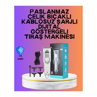 Saç ve Sakal Kesme Makinesi – Profesyonel ve Çok Fonksiyonlu