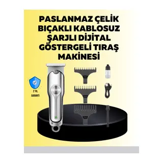 Metal Gövdeli Saç Sakal Kesme Makinesi – Hassas Kesim İçin