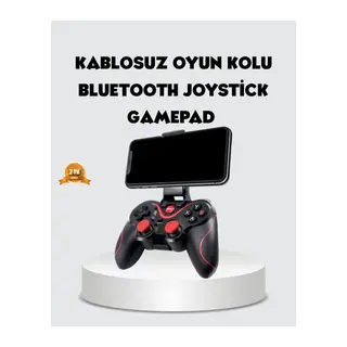 Bluetooth Gamepad Kablosuz Oyun Kumandası Tek Cihaz Destekli