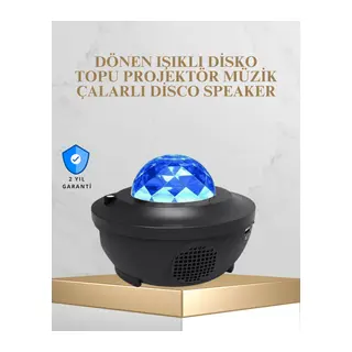 Bluetooth & USB Müzik Çalar Gece Lambası – 50 m² Kapsama, Uzaktan Kumanda