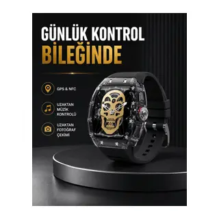 GPS ve NFC Özellikli Akıllı Saat iOS Android Uyumlu