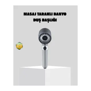 Yüksek Basınçlı Masajlı Duş Başlığı Su Tasarruflu