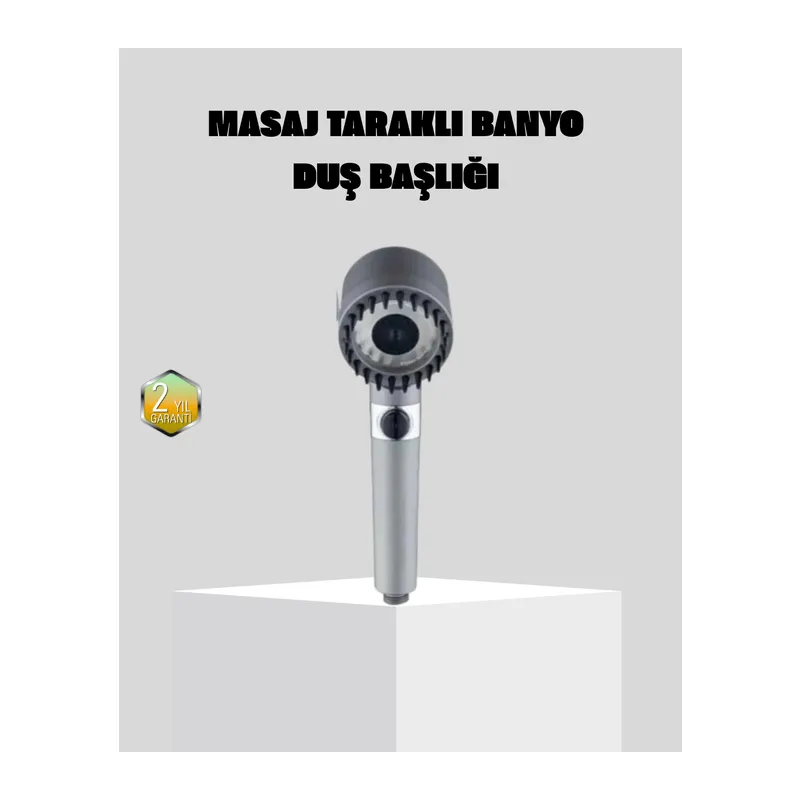 Yüksek Basınçlı Masajlı Duş Başlığı Su Tasarruflu