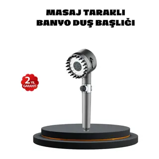 Masaj Uçlu Yüksek Basınçlı Duş Başlığı Spa Etkili