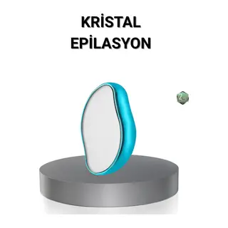 Kristal Tüy Alıcı Epilatör Kremsiz Kullanım Yüz ve Vücut İçin