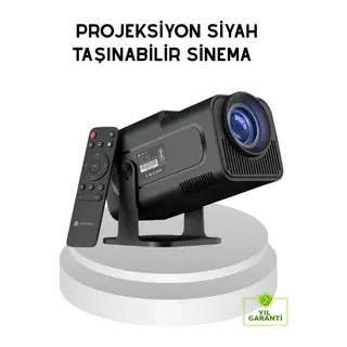 HDMI USB Girişli Akıllı Projeksiyon Cihazı Taşınabilir Düşük Tüketimli