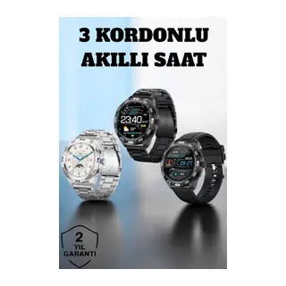 Akıllı Saat Arama Cevaplayan Titreşim Özelliğiyle Bildirim Görebilen
