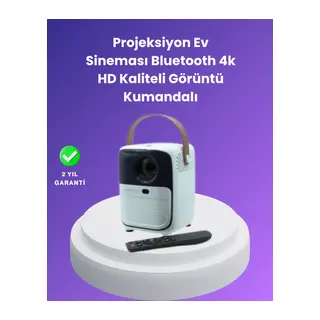 Çoklu Giriş Destekli Projektör – HDMI, USB ve Kulaklık Bağlantı Seçenekleriyle Geniş Uyumluluk