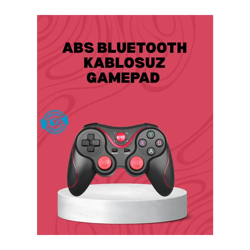 Ergonomik Tasarımlı Çok Yönlü Wireless Gamepad