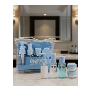 Taşınabilir 5 Parça Seyahat Kozmetik Seti 30 ml Sızdırmaz