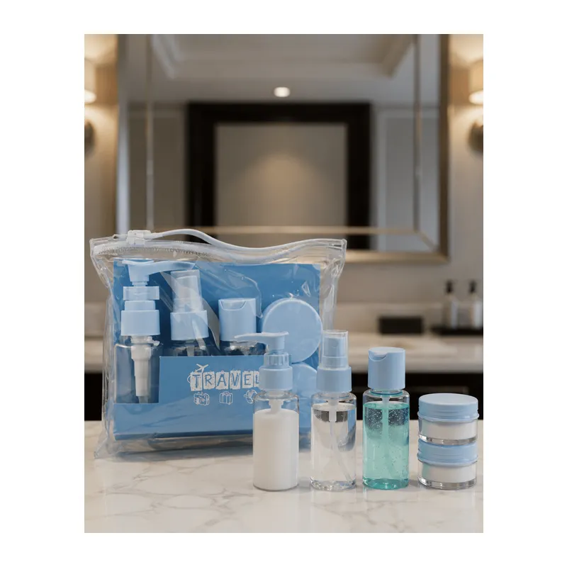 Taşınabilir 5 Parça Seyahat Kozmetik Seti 30 ml Sızdırmaz