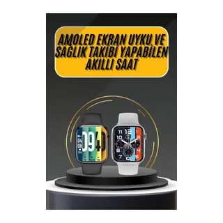 Akıllı Saat Yeni Nesil Android ve İOS Uyumlu Titreşim Modlu Alarm Kronometre