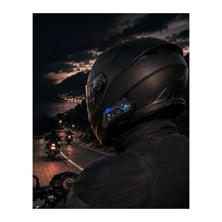 Şarjlı Bluetooth Kask Kulaklığı Navigasyon ve Müzik Destekli