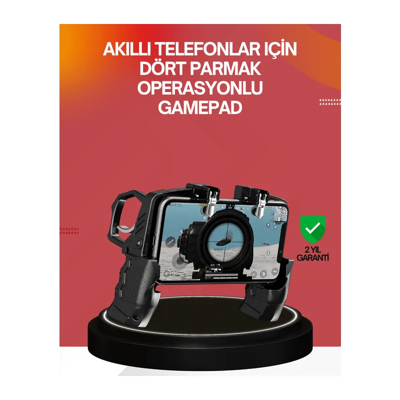 Ergonomik Mobil Oyun Gamepad Tutucu
