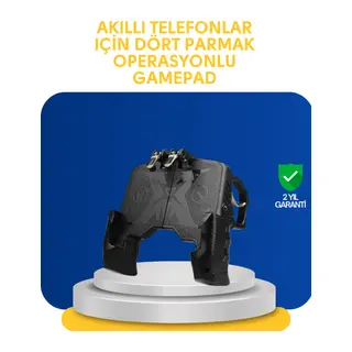 Gerçekçi Oyun Deneyimi Sunan Dört Parmak Mobil Gamepad
