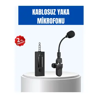 Bluetooth 5.2 Destekli Gürültü Önleyici Kablosuz Mikrofon