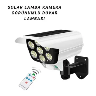 KAMERA GÖRÜNÜMLÜ BAHÇE LAMBA