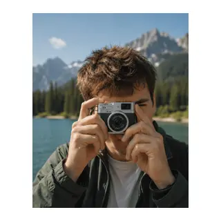 1080P HD Mini Dijital Kamera IPS Ekranlı Taşınabilir Fotoğraf Makinesi