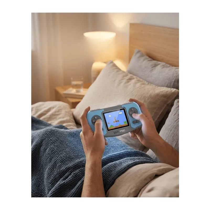 El Tipi Oyun Konsolu Dahili Retro Oyunlar TV Bağlantısı Destekli Taşınabilir Game Console