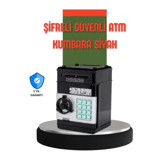 Şifreli ATM Kasa Görünümlü Para Biriktirme Kumbarası