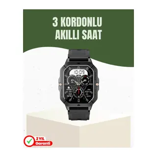 Şık ve Hafif Akıllı Saat Spor ve Günlük Kullanım
