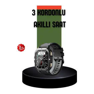 AMOLED Ekranlı Akıllı Saat 10 Gün Pil Ömrü