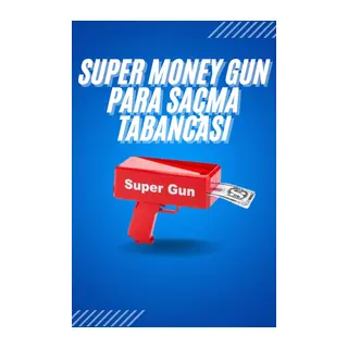 Kırmızı Çocuklara Özel Para Fırlatma Makinesi Para Saçma Tabancası