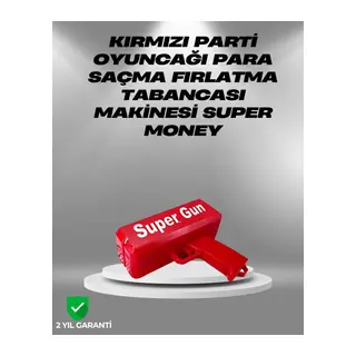 Elektrikli Money Gun Oyuncak Parti Tabancası