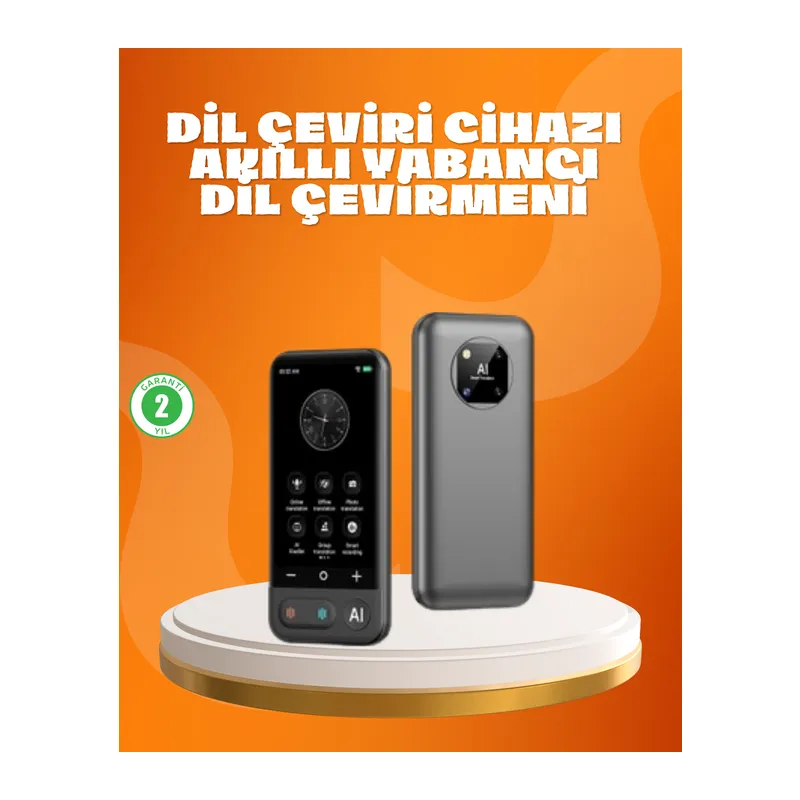 Seyahat ve İş İçin Çok Dilli Taşınabilir Çeviri Makinesi