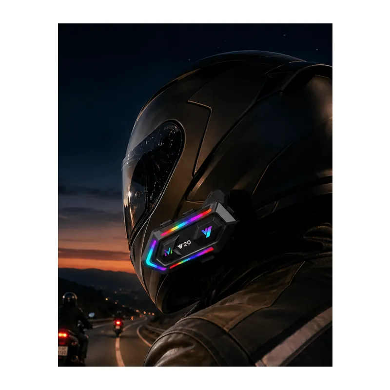 Bluetooth 5.3 Motosiklet Kask Intercom Kulaklık 1000 Metre Bağlantı