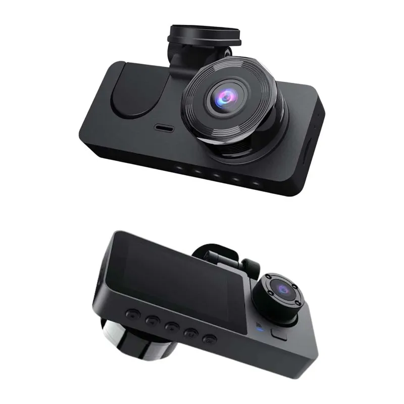 Yol Kayıt Araç Kamerası HD DVR 3 Kameralı 2.0in Ekranlı Ön İç Arka