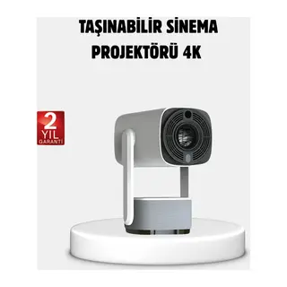 HD 720p Projeksiyon Cihazı – Geniş Ekran, 10.000 Saat Ampul Ömrü, Ev Sineması Deneyimi