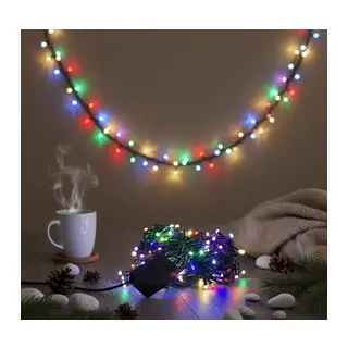 LED Damla Uçlu RGB Dekoratif Işık 10 Metre 100