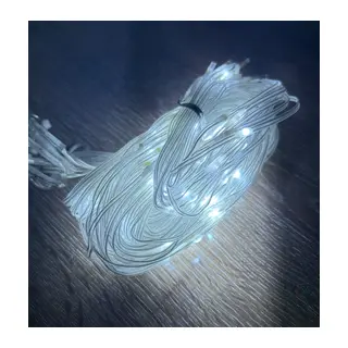 2x2 Perde 192 LED Beyaz Işık - 8 Fonksiyonlu