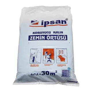 Koruyucu Zemin Örtüsü - Kalın - 4x7.5 Metre